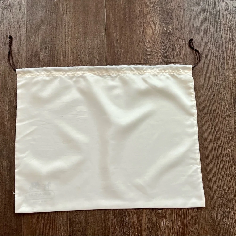 Coach Ivory Storage Pouch 15/19 inches